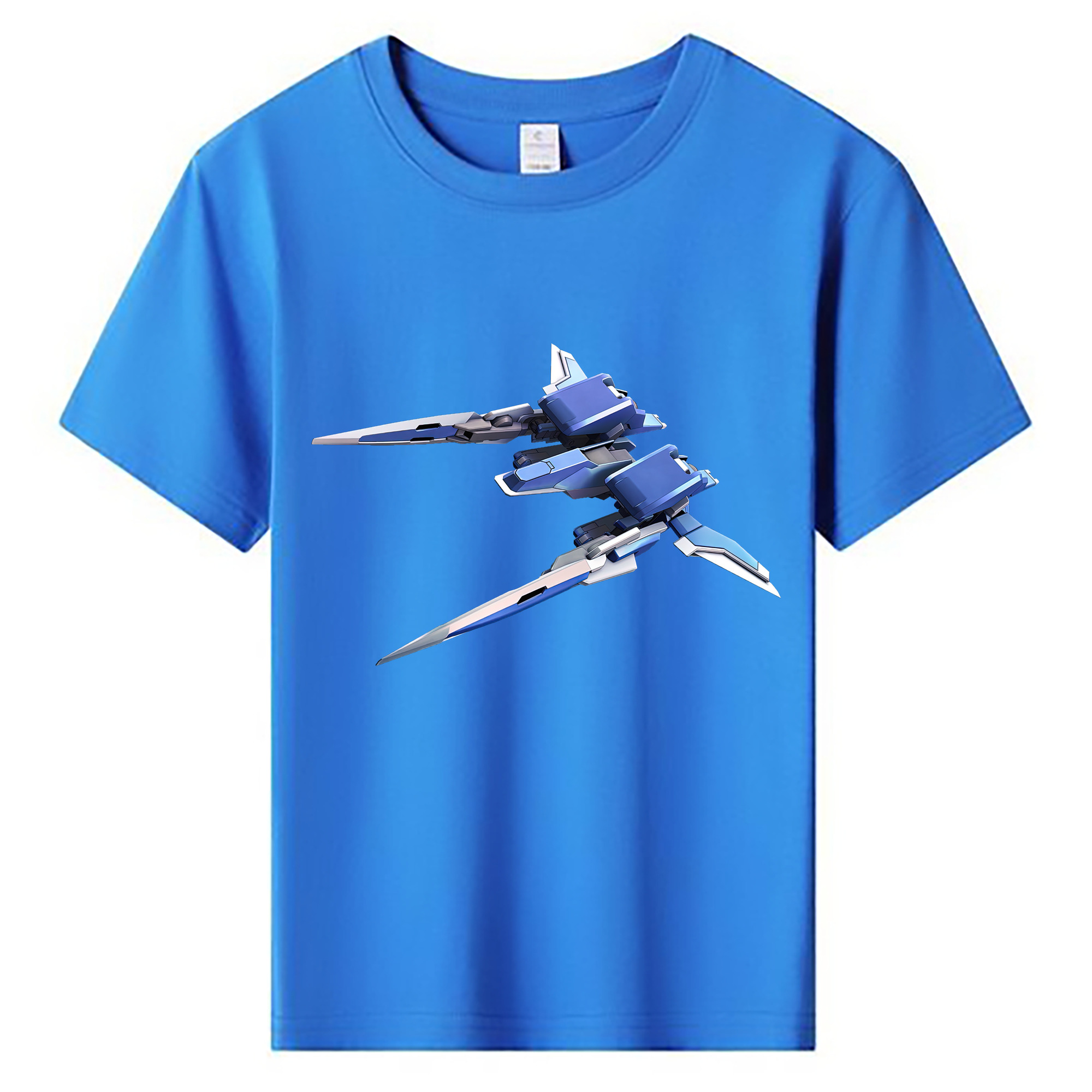 （画像用） 機動戦士ガンダム Mobile Suit Gundam 綿100％キッズTシャツ（フロントプリント）